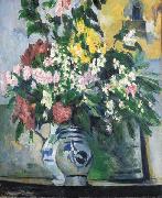 Les deux vases de fleurs Paul Cezanne